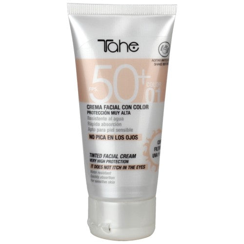 Creme Protector Solar com Cor e FPS 50